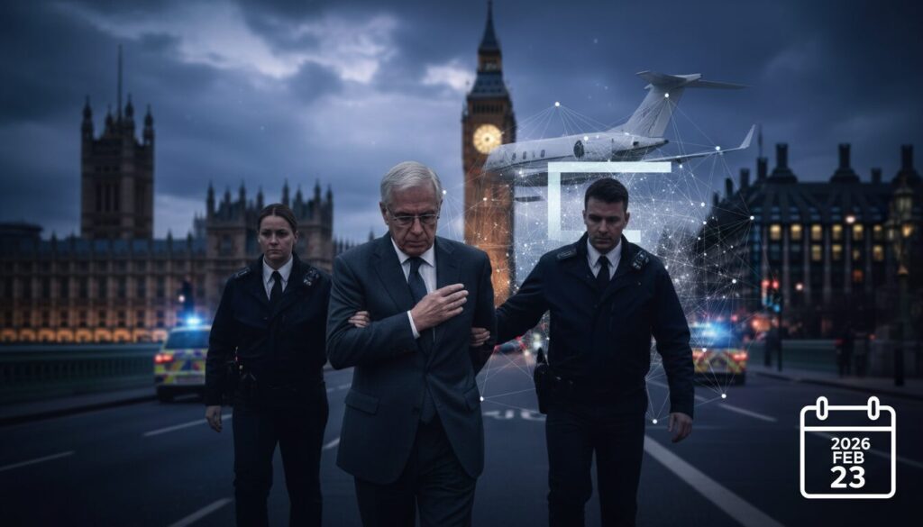 エプスタイン疑惑で英マンデルソン元駐米大使を逮捕