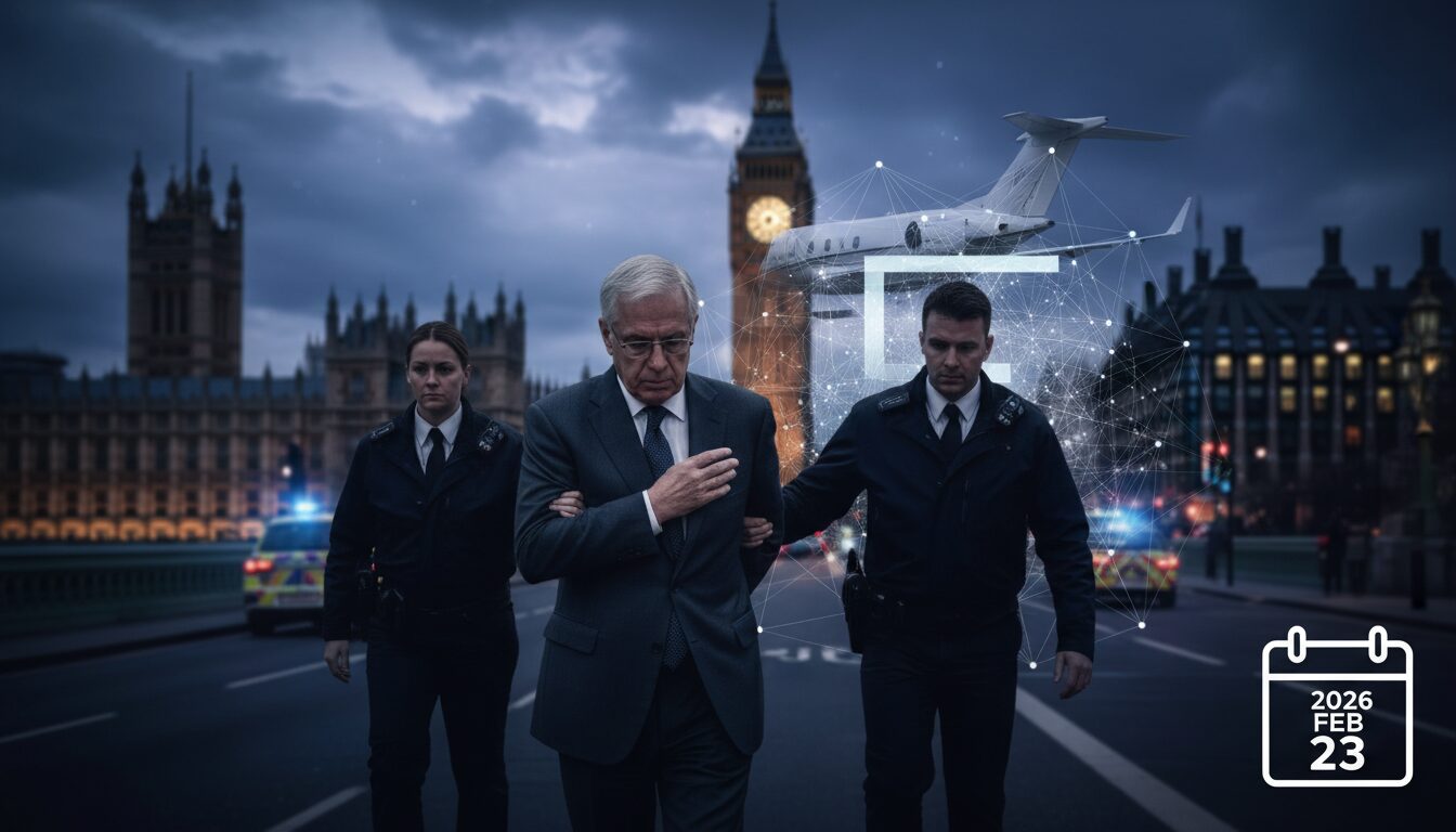 エプスタイン疑惑で英マンデルソン元駐米大使を逮捕