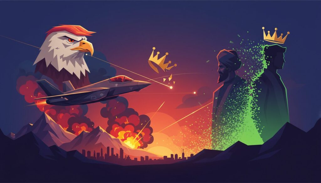 トランプ主導の対イラン軍事作戦と新最高指導者選出の衝撃