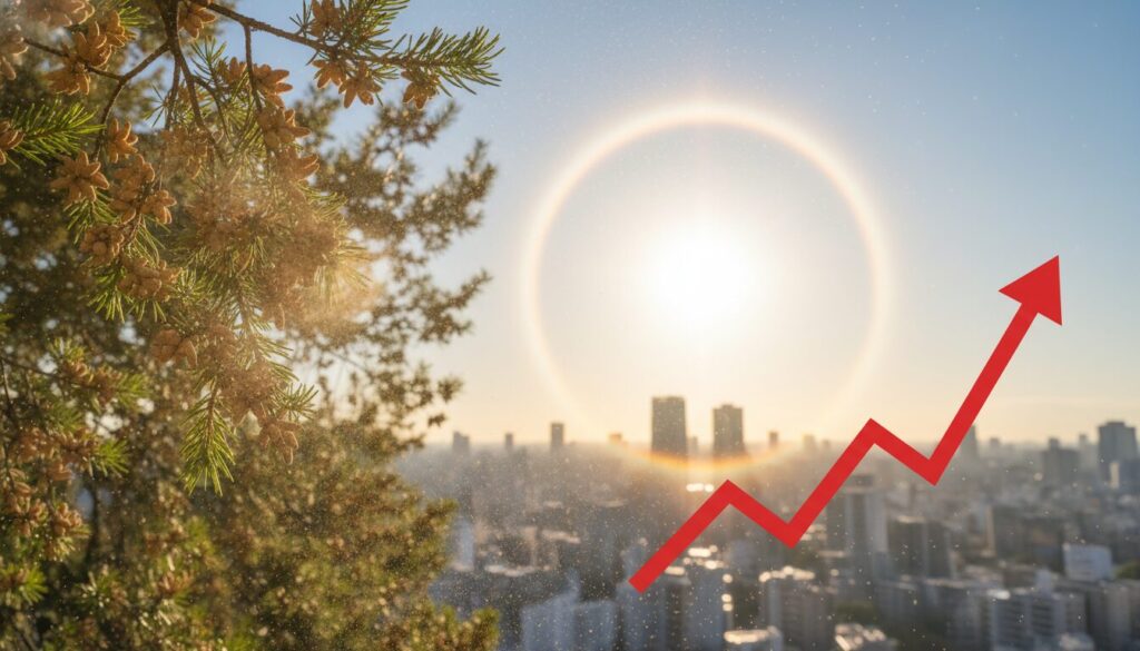 【2026年3月】花粉情報が急上昇！飛散ピークと対策