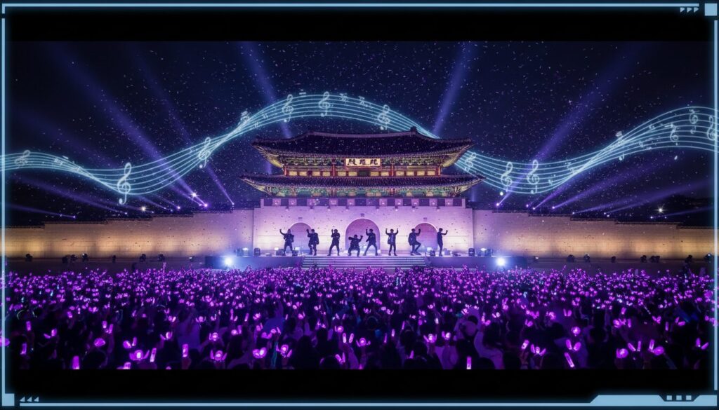 BTSがソウル・光化門で復帰公演、世界が注目した一夜