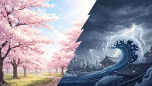 「明日の天気」が急上昇！桜満開と警報級大雨が直撃