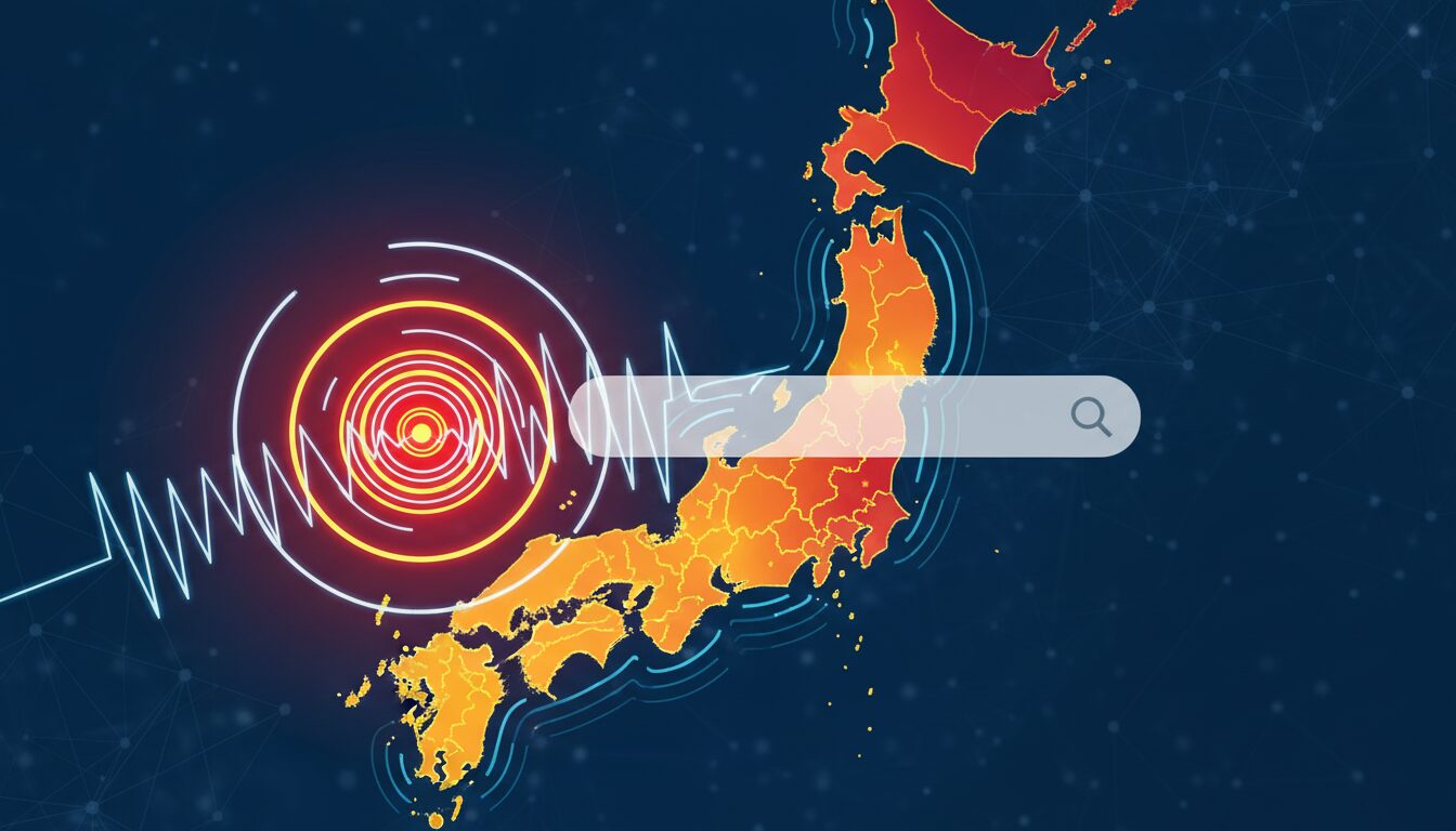 「地震速報 愛媛」トレンド入り　薩摩半島沖M5.4の影響