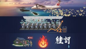 JALマイル修行僧が離島路線を占有し炎上・謝罪へ