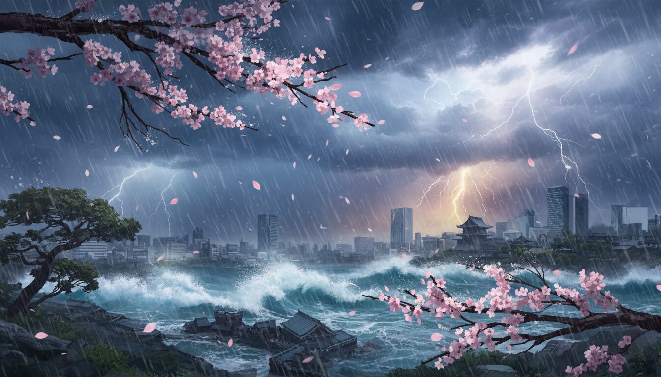 「明日天気」急上昇の理由|3月31日は春の嵐で警報級大雨