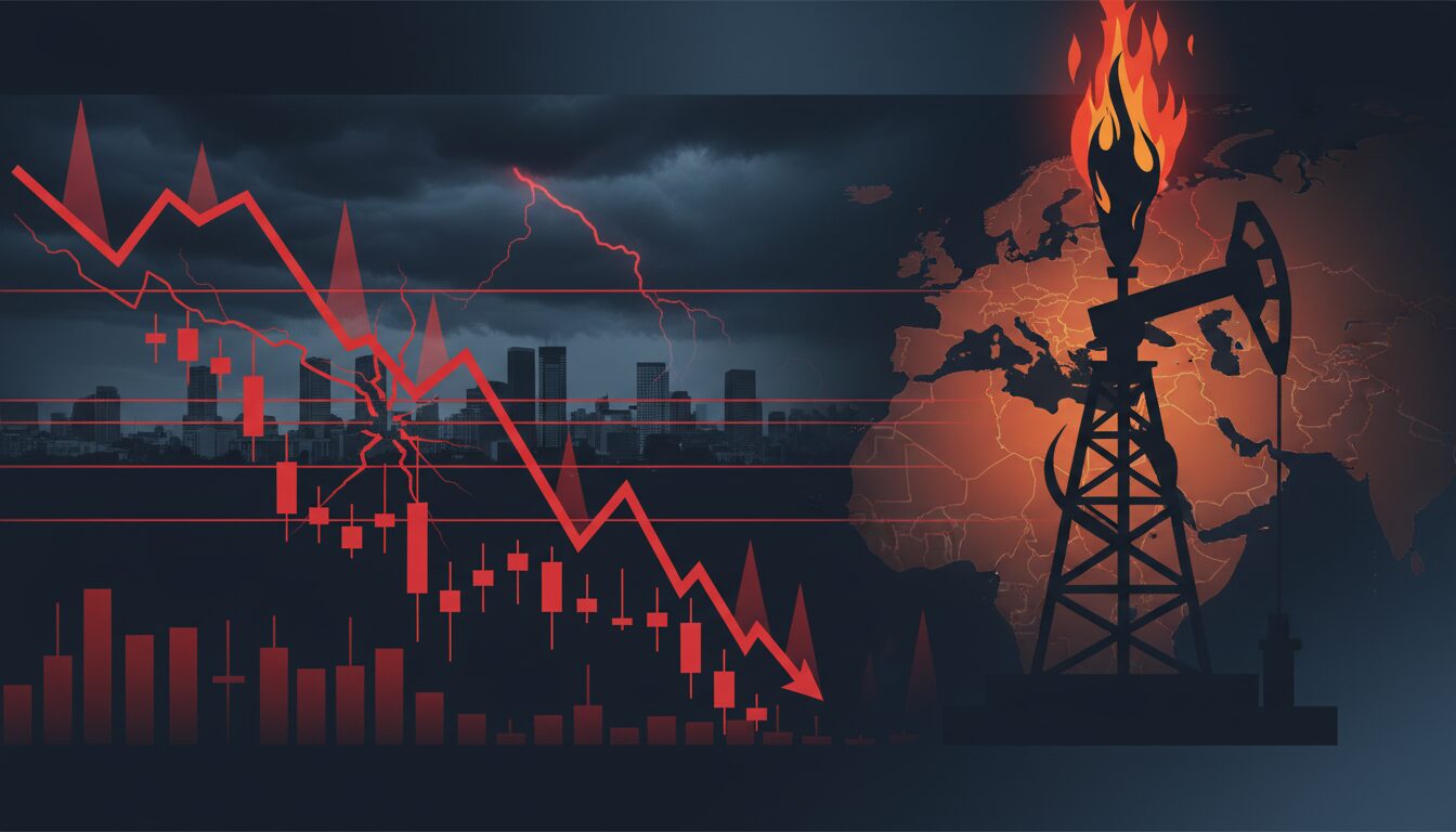 日経先物が急落─中東有事と原油急騰で歴史的暴落の全容