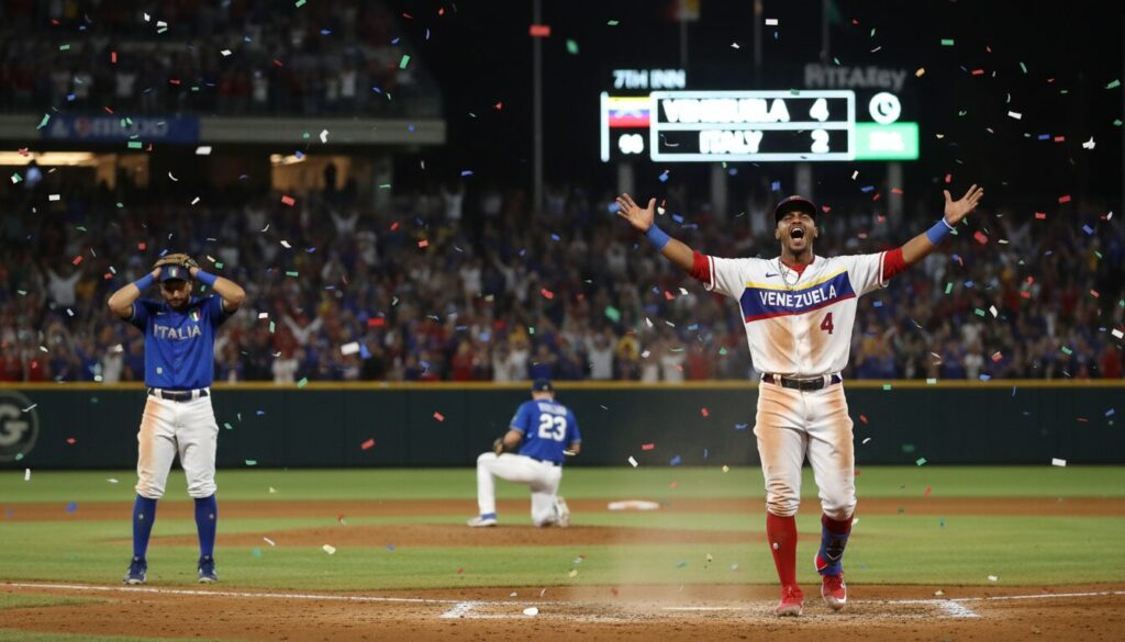 ベネズエラ wbcイタリア準決勝の逆転劇と感動の全貌