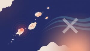 【地震 速報】新島・神津島近海でM2.2 東京都で震度1