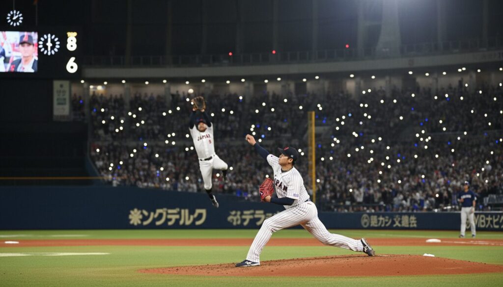 大勢がWBC初セーブ！7球3者凡退で韓国を封じる