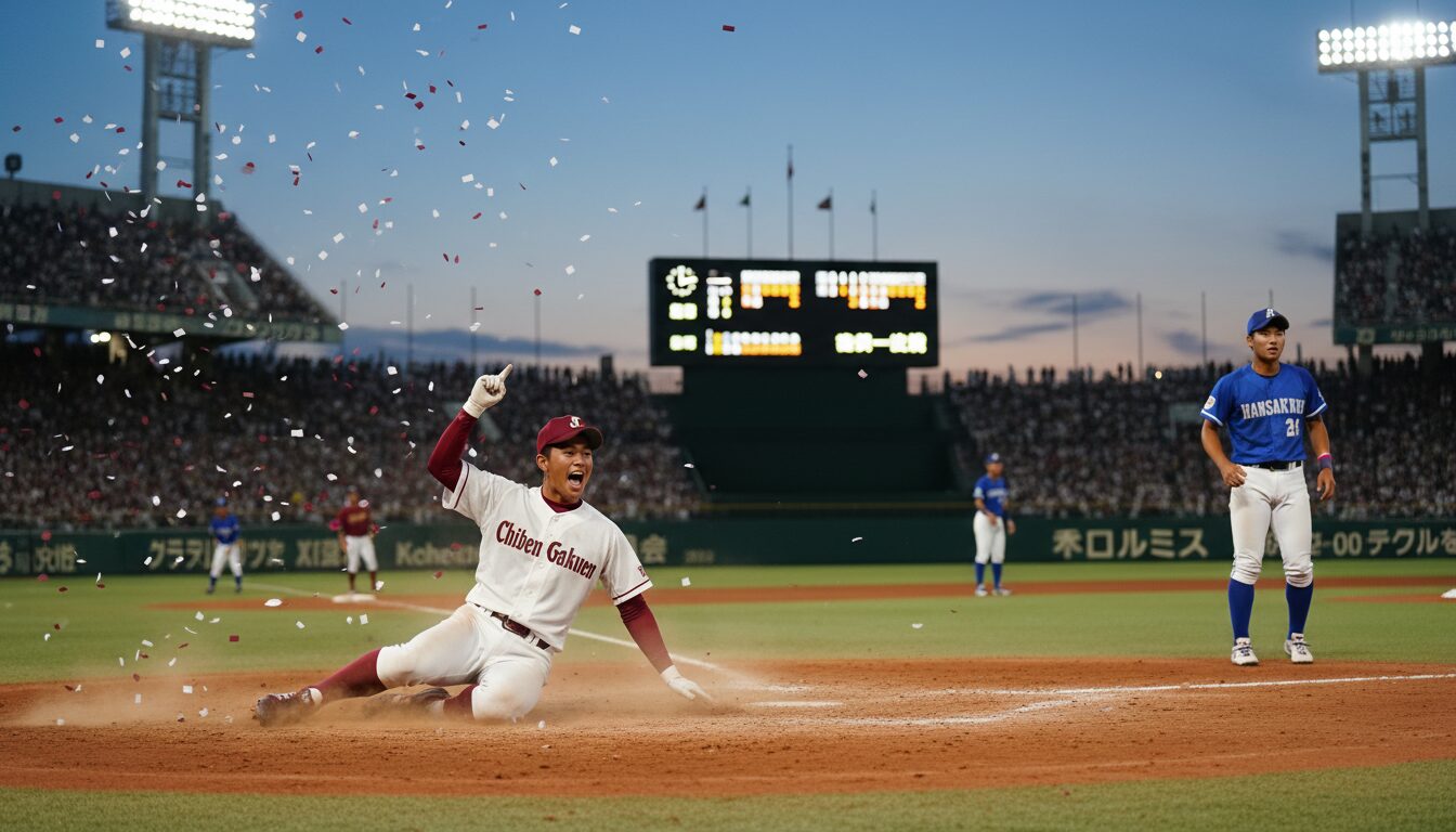 高校野球速報 センバツ|史上最大8点差逆転の衝撃