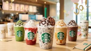 【話題】スタバ30周年フラペチーノが激アツ！限定展開の全貌