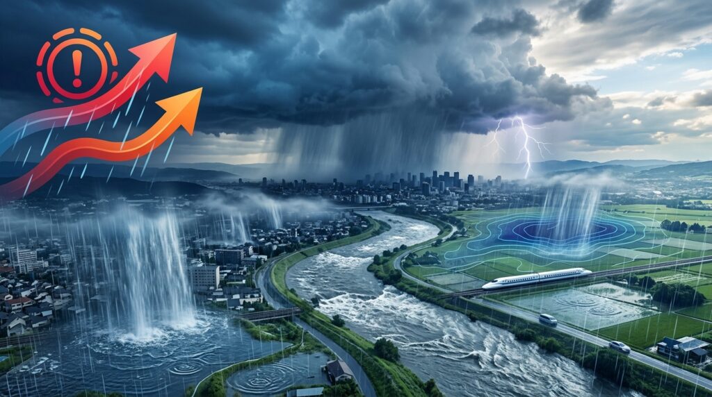 【警報級】明日の天気が急上昇！GW大雨2回の衝撃