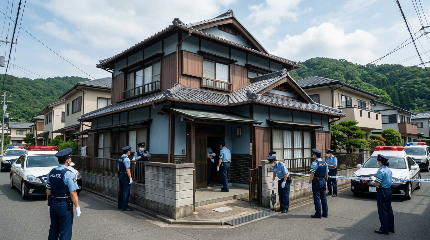 【速報】京都11歳男児の自宅に家宅捜索 死体遺棄容疑