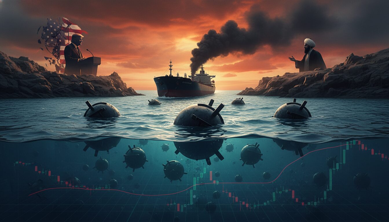 ホルムズ海峡で機雷封鎖リスク急浮上、その背景とは