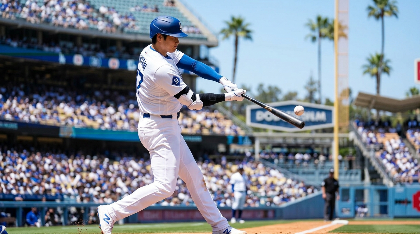 【速報】大谷翔平が4号先頭打者弾！劇的弾返しで歴史的快挙