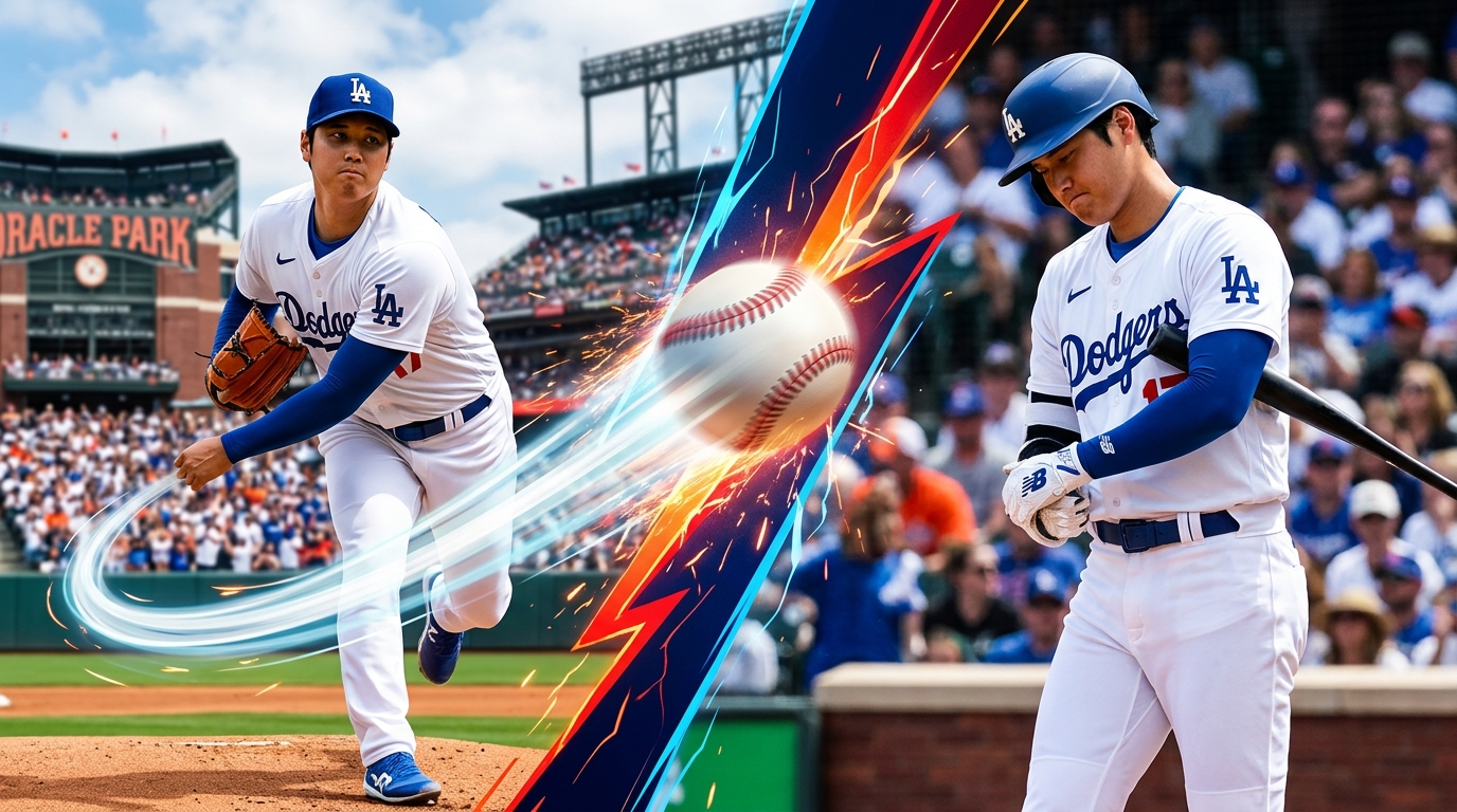 【衝撃】大谷翔平"161キロ魔球"と8打席連続凡退の明暗