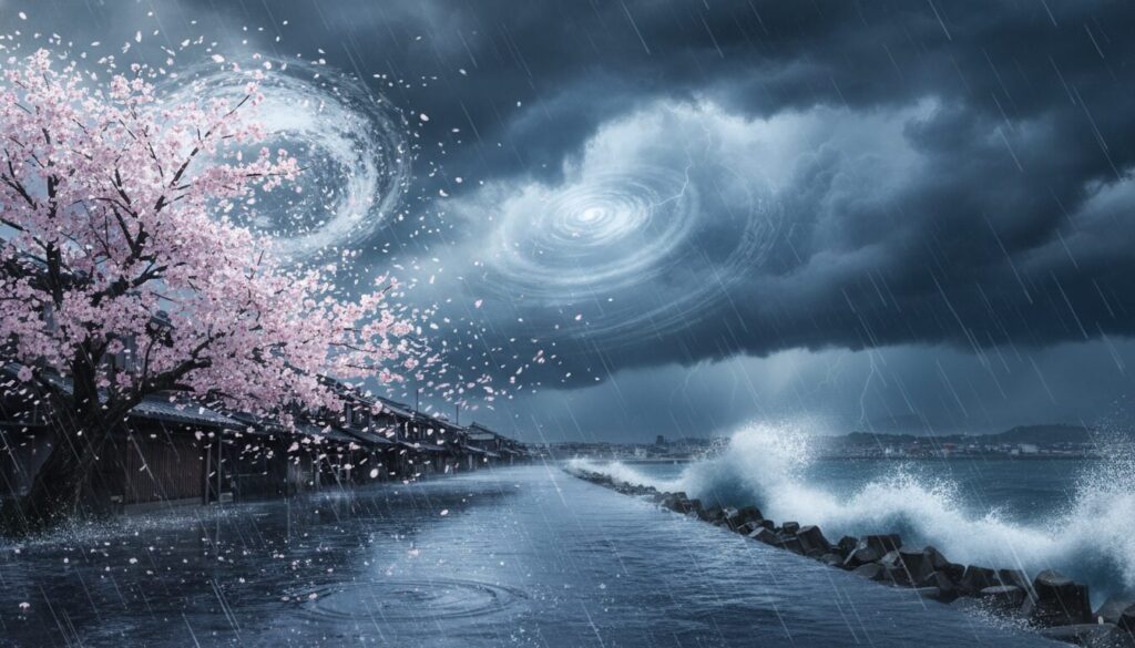 【天気】4月4日〜5日は全国で春の嵐　警報級大雨・暴風に警戒