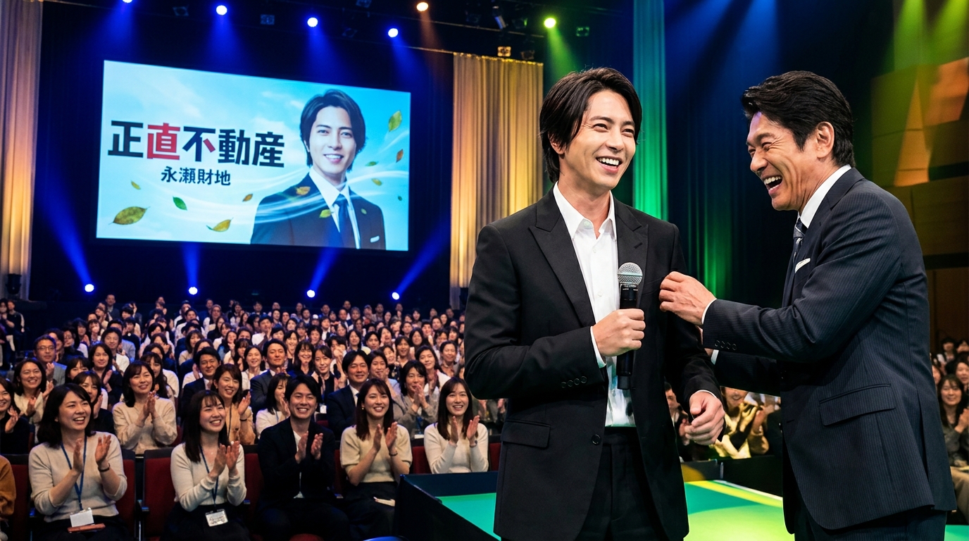 【話題】山下 智久「正直不動産」試写会で爆笑エピソード