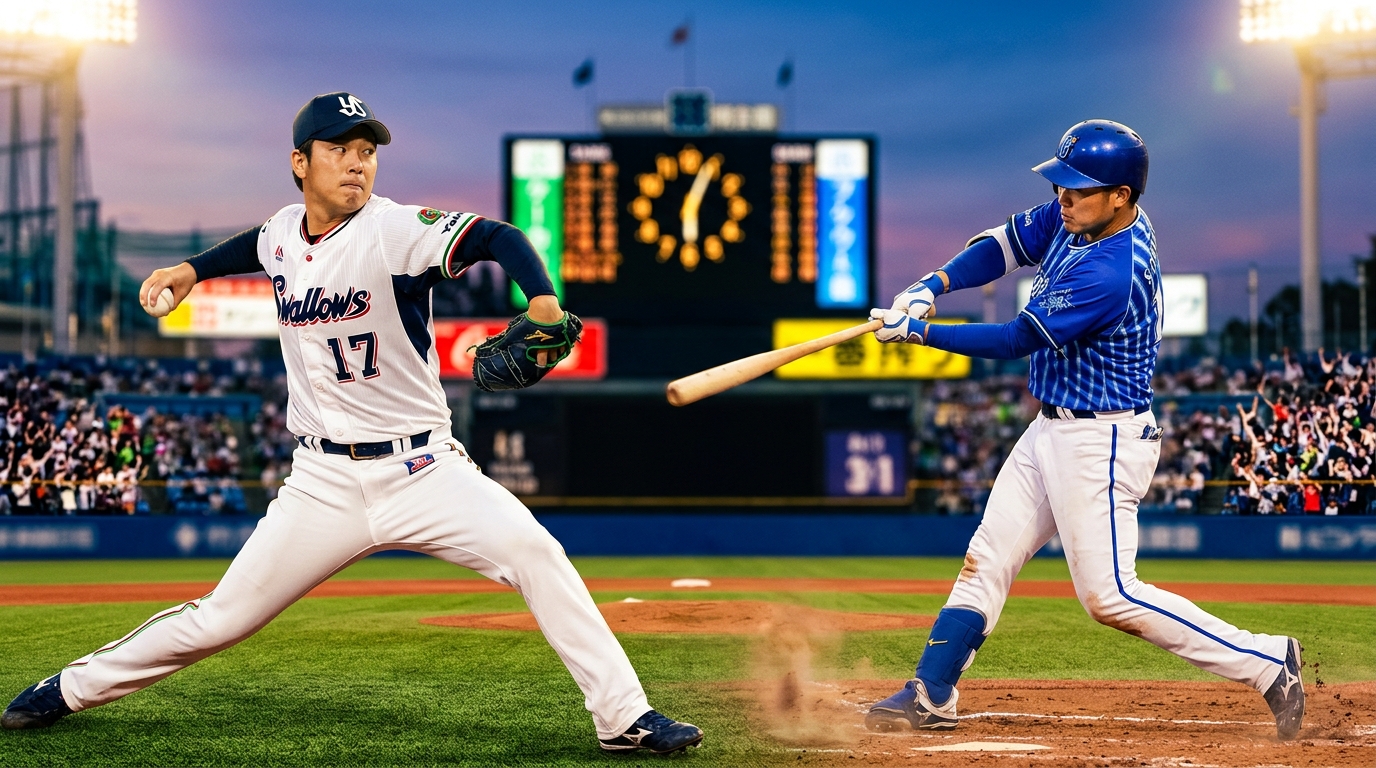 【注目】ヤクルト 対 DeNA 72年ぶり快挙なるか